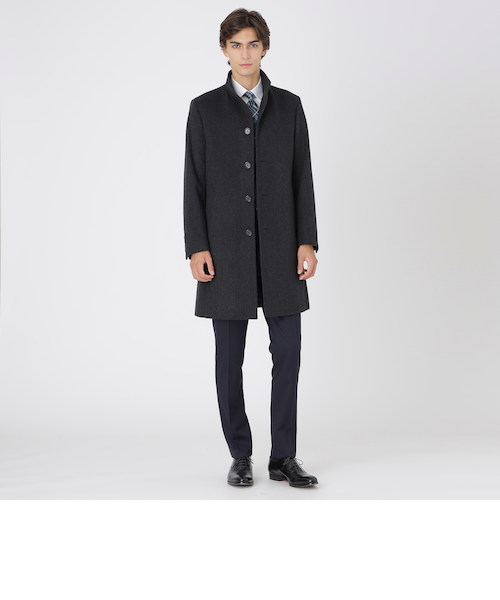 BLACK LABEL CRESTBRIDGE チェスターコート М ネイビー BLACK LABEL