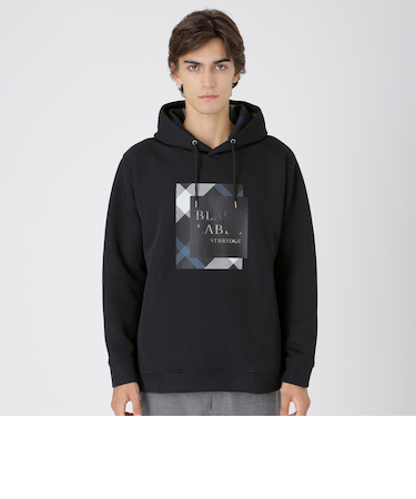 クレストブリッジチェックボックスグラフィックフーディー