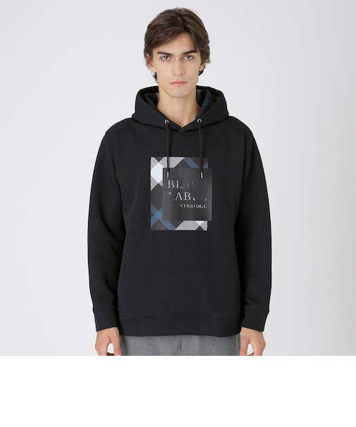 クレストブリッジチェックボックスグラフィックフーディー