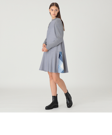 ツイードドッキングドレス