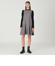 ツイードドッキングドレス