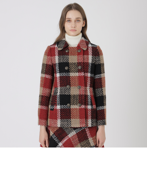 取扱店舗限定】クレストブリッジチェックロービングツイードジャケット