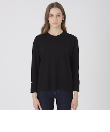 【ウォッシャブル】ウォッシャブルウールオーバーニットプルオーバー