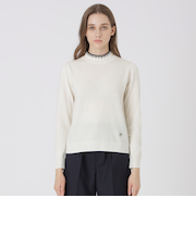 【取扱店舗限定】ウールカシミヤニットプルオーバー