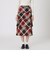 【取扱店舗限定】クレストブリッジチェッククロッシングビエラティアードスカート