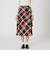 【取扱店舗限定】クレストブリッジチェッククロッシングビエラティアードスカート