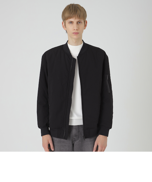 BLACK of BLACKs パデッドMA-1ジャケット｜ブルーレーベルブラック