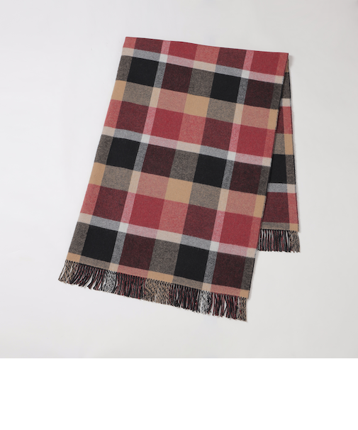 【WEB限定】【10th ANNIVERSARY】Johnstonsクレストブリッジチェックブランケット