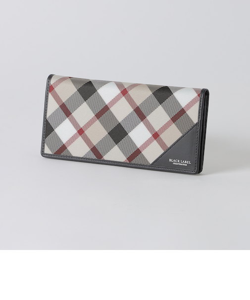 【一部店舗限定】クレストブリッジチェックロングウォレット