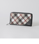 【一部店舗限定】クレストブリッジチェックラウンドジップウォレット