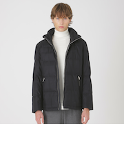 【一部店舗限定】Zegnaブラックシャドークレストブリッジチェックダウン