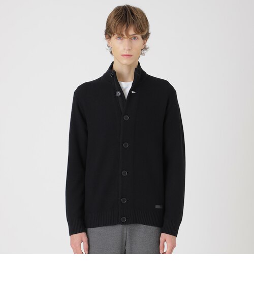 ハイネックカーディガン｜ブルーレーベルブラックレーベルクレスト