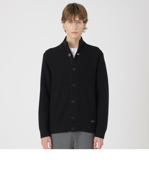 ハイネックカーディガン