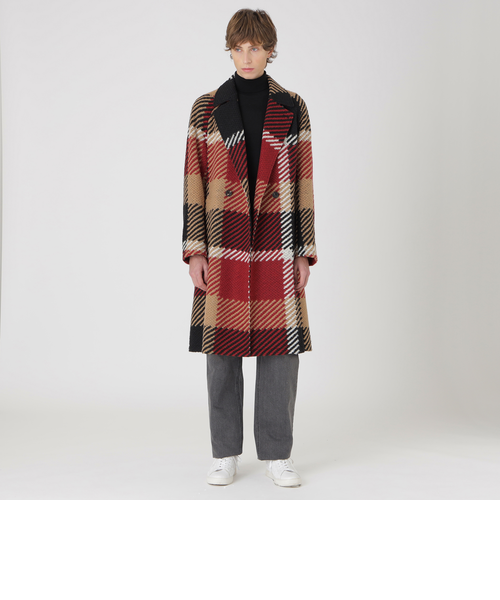 10th ANNIVERSARY】【一部店舗限定】MAPELスライバーチェックダブル