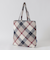 パーシャルクレストブリッジチェックエコバッグ