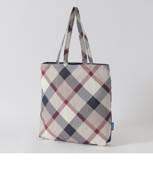 パーシャルクレストブリッジチェックエコバッグ