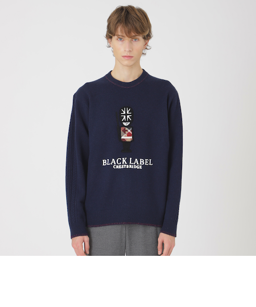 ガーズマンエンブロイダリーニット