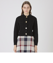 【限定カラーあり】ヘアリーアルパカウールカーディガン