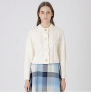 【限定カラーあり】ヘアリーアルパカウールカーディガン