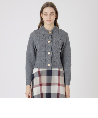 【限定カラーあり】ヘアリーアルパカウールカーディガン