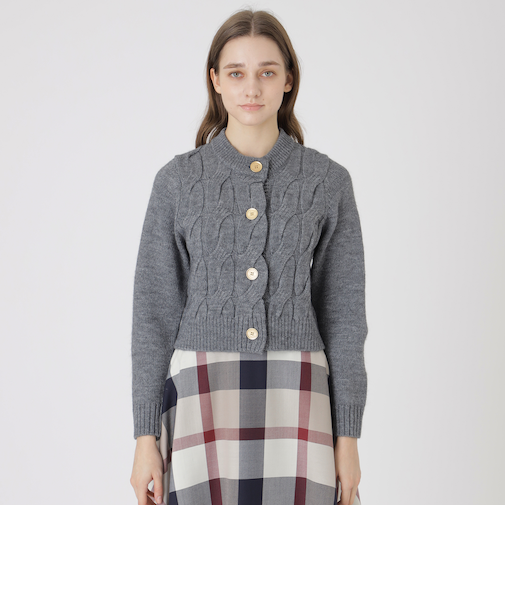 【限定カラーあり】ヘアリーアルパカウールカーディガン