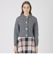 【限定カラーあり】ヘアリーアルパカウールカーディガン