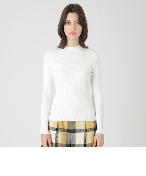 レーヨンストレッチハイネックニット｜ブルーレーベルブラックレーベル