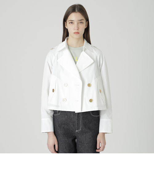 アナイ　シャブレーショートコート ANAYI（アナイ）の「シャンブレーショートコート（その他アウター