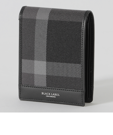 【一部店舗限定】トーナルクレストブリッジチェックパスウォレット