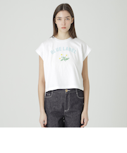 【一部店舗限定】フラワービーズ刺しゅうフレンチカットソー