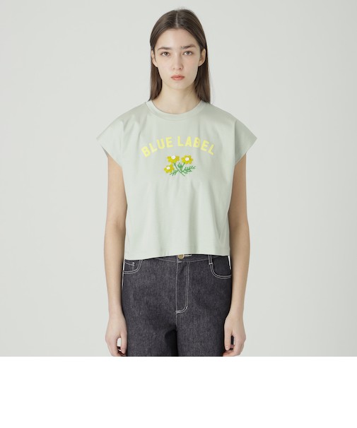 【一部店舗限定】フラワービーズ刺しゅうフレンチカットソー