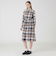 【取扱店舗限定】クレストブリッジチェックシャドードビーシャツドレス