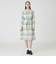 【取扱店舗限定】クレストブリッジチェックシャドードビーシャツドレス