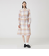 【取扱店舗限定】クレストブリッジチェックシャドードビーシャツドレス