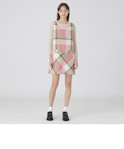 【一部店舗限定】クレストブリッジチェックツィードワンピース