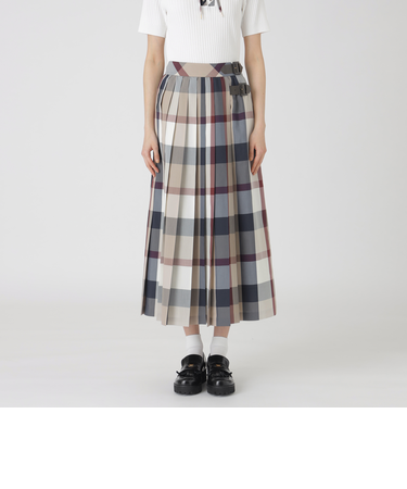 【店舗限定】クレストブリッジチェックライトツイルスカート