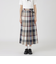 【店舗限定】クレストブリッジチェックライトツイルスカート