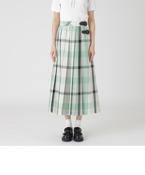 【店舗限定】クレストブリッジチェックライトツイルスカート