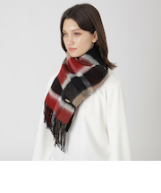 【一部店舗限定】リバーシブルクレストブリッジチェックストール