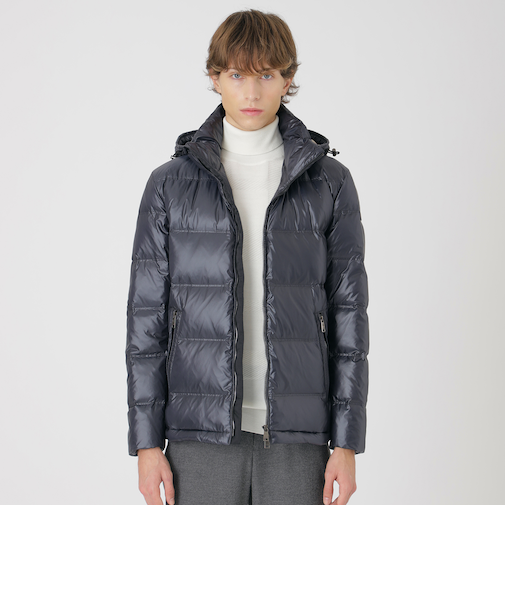 【一部店舗限定】クレストブリッジチェックコンビネーションダウン