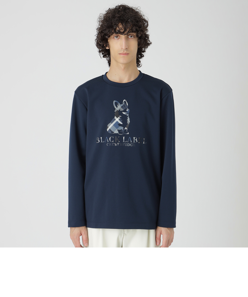 一部店舗限定】ブリティッシュコーギーグラフィックカットソー｜ブルー