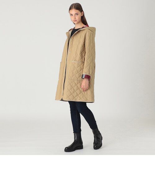 クレストブリッジ トレンチコート CBチェック 着脱キルティングライナー付き 一部店舗限定】クレストブリッジチェックキルティングコート｜ブルー