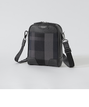 【一部店舗限定】トーナルクレストブリッジチェックミニクロスボディバッグ