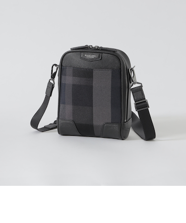 【一部店舗限定】トーナルクレストブリッジチェックミニクロスボディバッグ