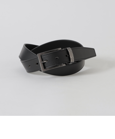 【一部店舗限定】サルカンチェックバックルキップレザーベルト