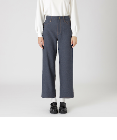 【一部店舗限定】デニムライクボーイフレンドジーンズ