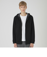 【一部店舗限定】クォーターゲージハニカムパーカー