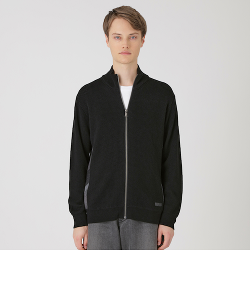 一部店舗限定】サイドチェックドライバーズニット｜ブルーレーベル