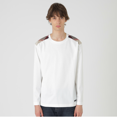 【一部店舗限定】ショルダーチェックカットソー