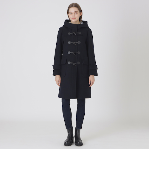一部店舗限定】メルトンダッフルコート｜ブルーレーベルブラック